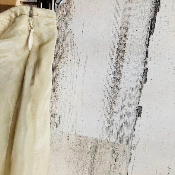 NWT $148 Free People Calliope Ruffle Midi Skirt M Hi Lo Lt Green Sage Boho - Picture 11 of 16